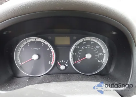 2009 Hyundai Accent Gls z USA, uszkodzony, nr VIN KMHCN46C79U347818